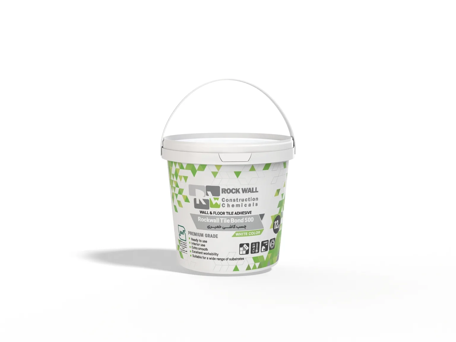 چسب کاشی خمیری راک وال